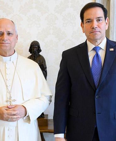 Papa 14’üncü Leo, ABD Dışişleri Bakanı Rubio ile görüştü