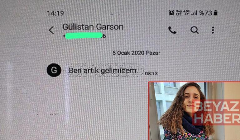 Gülistan Doku kaybolmadan 1 gün önce işe başlamış: Patronuna attığı son mesaj ortaya çıktı