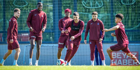 Trabzonspor’da Beşiktaş maçının hazırlıkları devam etti