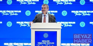 Bakan Tekin: Mesleğe yönlendirmedeki doğru adımlar bize ciddi katkı sağlayacak