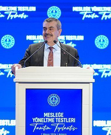 Bakan Tekin: Mesleğe yönlendirmedeki doğru adımlar bize ciddi katkı sağlayacak