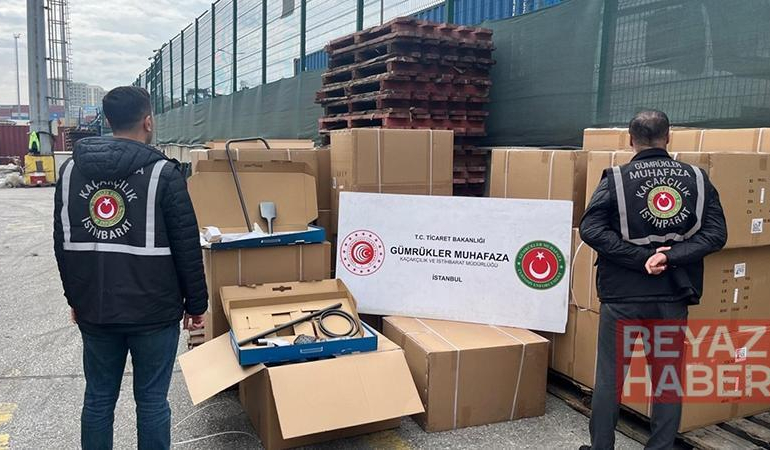 Gümrük Muhafaza ekipleri, 4 ayda 34,2 milyar lira değerinde kaçak eşya ve uyuşturucu ele geçirdi