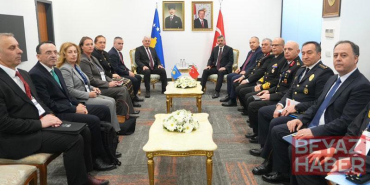 Bakan Çiftçi, Kosova Cumhuriyeti İçişleri Bakanı Sveçla ile görüştü