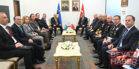 Bakan Çiftçi, Kosova Cumhuriyeti İçişleri Bakanı Sveçla ile görüştü