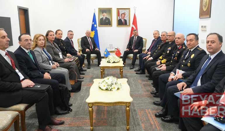 Bakan Çiftçi, Kosova Cumhuriyeti İçişleri Bakanı Sveçla ile görüştü