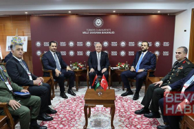 Bakan Güler, Libya Ulusal Ordusu Genel Komutan Yardımcısı ve Libya Savunma Bakan Vekili ile görüştü