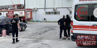 Fabrikada patlama sonrası yangın; 1