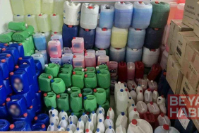 Edirne’de 4 bin 613 litre sahte sıvı deterjan ve ham maddesi ele geçirildi