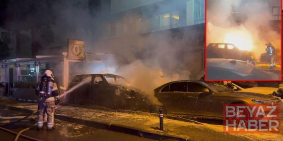 Kadıköy’de oto galeride yangın: 4 araç kullanılamaz hale geldi