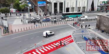 Yaya ölümlerine dikkat çekmek için halıdan