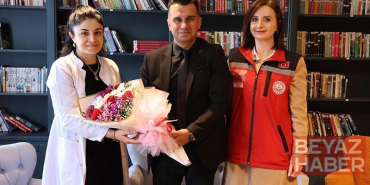 Şehidin eşine ‘Anneler Günü’ ziyareti