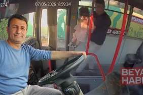 Emekleyerek otobüse binen kız çocuğunu fark eden şoför, o anları anlattı