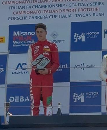 Alp Hasan Aksoy, Misano’daki Formula sahnesinde İstiklal Marşı