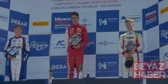 Alp Hasan Aksoy, Misano’daki Formula sahnesinde İstiklal Marşı