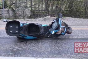 Otomobille çarpışan motosikletin sürücüsü hayatını kaybetti