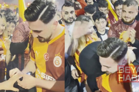 Şampiyonluk kutlamasında sürpriz evlilik teklifi