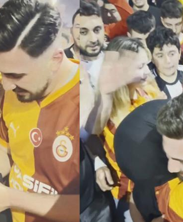 Şampiyonluk kutlamasında sürpriz evlilik teklifi
