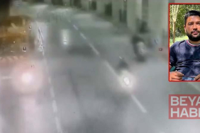 Taksim’de motosikletiyle duvara çarpan Ömer