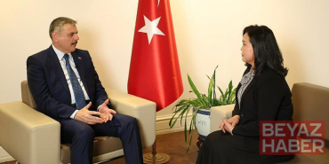 İçişleri Bakanı Çiftçi, Moğolistan Başbakan Yardımcısı Nomtoibayar ile görüştü