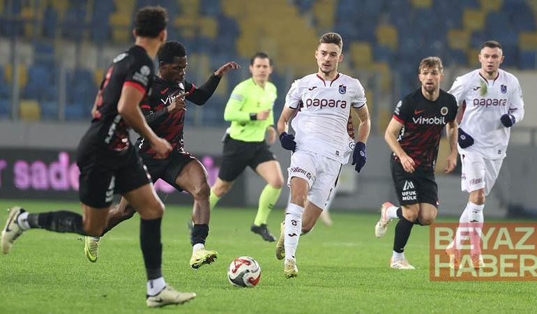 Trabzonspor - Gençlerbirliği rekabetinde 86