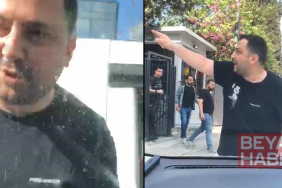 Üsküdar’da önünü kestiği aracın camını yumrukladı;