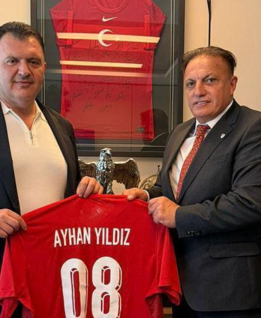 Avrupa Türk Futbol Federasyonu’ndan TFF’ye ziyaret