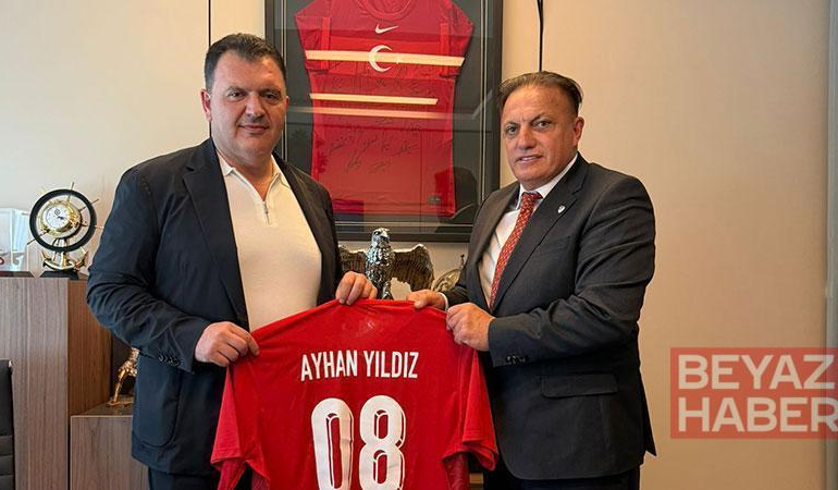 Avrupa Türk Futbol Federasyonu’ndan TFF’ye ziyaret
