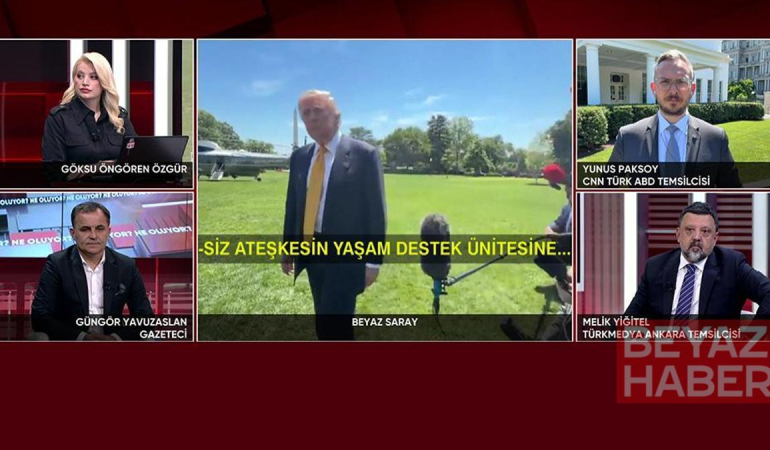 TRUMP CNN TÜRK’E KONUŞTU: "ÇİN’LE İLİŞKİMİZ HARİKA"