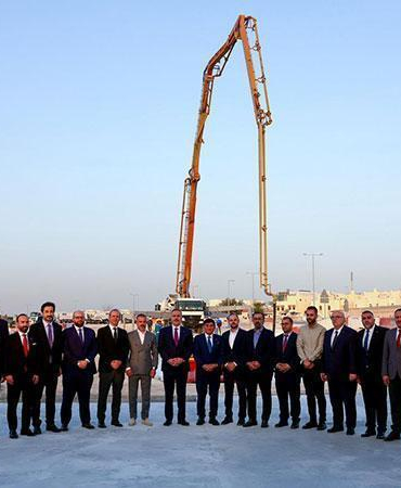 Bakan Fidan, Katar Türk Okulu inşaatında incelemelerde bulundu