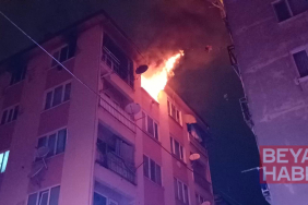 Bursa’da apartman dairesinde çıkan yangın söndürüldü