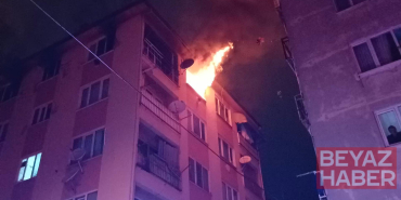 Bursa’da apartman dairesinde çıkan yangın söndürüldü