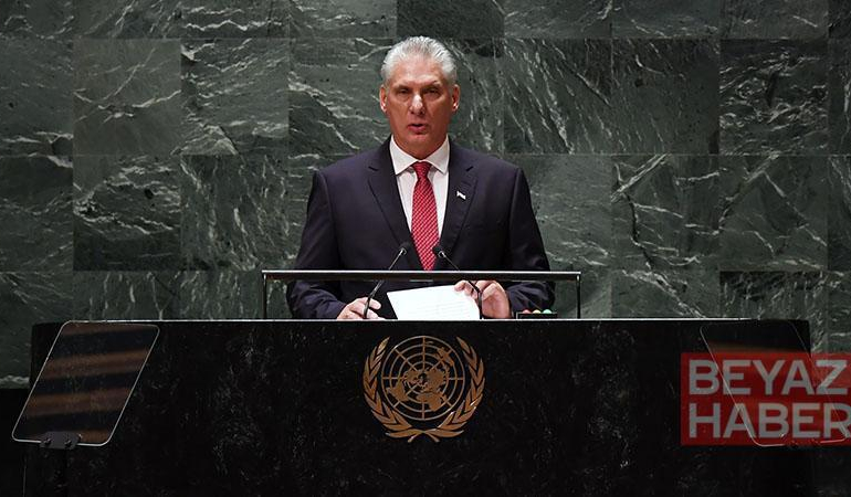 Küba Devlet Başkanı Diaz-Canel: Küba tehdit etmiyor, sürekli tehdit ediliyor