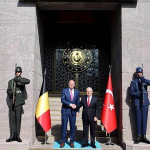 Bakan Güler, Belçikalı mevkidaşı Francken ile görüştü