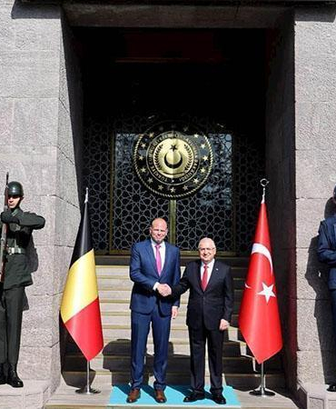 Bakan Güler, Belçikalı mevkidaşı Francken ile görüştü
