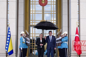 Cumhurbaşkanı Yardımcısı Yılmaz, Bosna Hersek Başbakanı Krişto ile görüştü
