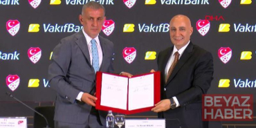 TFF ile VakıfBank arasında milli takımlar ana sponsorluk anlaşması imzalandı