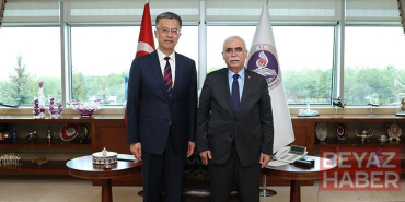 Anayasa Mahkemesi Başkanı Özkaya, Çin Yüksek Halk Mahkemesi Başkan Yardımcısı Liang