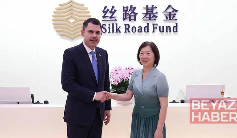 Bakan Kurum, İpek Yolu Fonu Yönetim Kurulu Başkanı Zhu ile görüştü