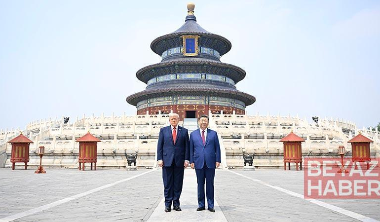 Şi ve Trump, Cennet Tapınağı’nı ziyaret etti