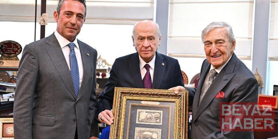 Bahçeli, Rahmi Koç ile Ali Koç