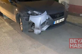 Sürücüsü rahatsızlanan otomobil, park halindeki 3 araca çarptı: 1 yaralı