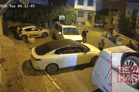 Beyoğlu’nda iş insanının otomobilinin lastiklerini bıçakladılar: