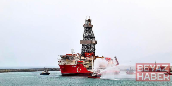 Yıldırım Derin Deniz Sondaj Gemisi, ilk görevi için Filyos Limanı