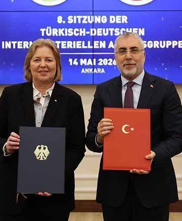 Bakan Işıkhan, Alman mevkidaşı Bas ile bir araya geldi