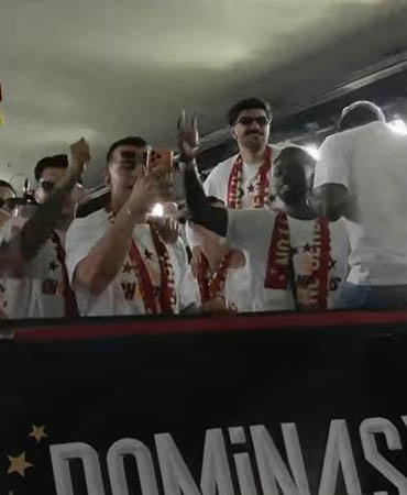 Galatasaray’da şampiyonluk coşkusu