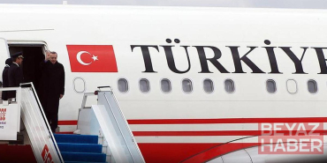 Temaslarını tamamladı! Cumhurbaşkanı Erdoğan, Türkistan'dan ayrıldı