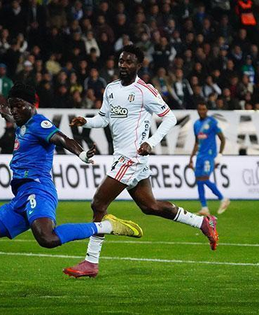 Çaykur Rizespor - Beşiktaş: 2-2