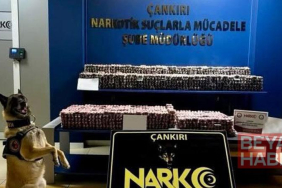 Çankırı’da 85 bin adet uyuşturucu hap ele geçirildi
