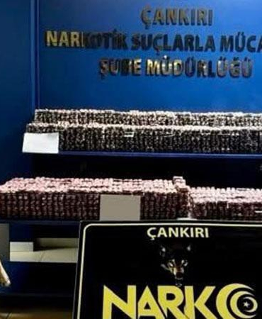 Çankırı’da 85 bin adet uyuşturucu hap ele geçirildi