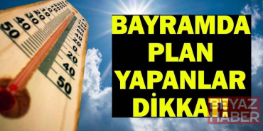 BAYRAMDA HAVA NASIL OLACAK? 27-28-29-30 Mayıs İstanbul, İzmir, Ankara Kurban Bayramı hava durumu: Yağışlı hava kapıda!